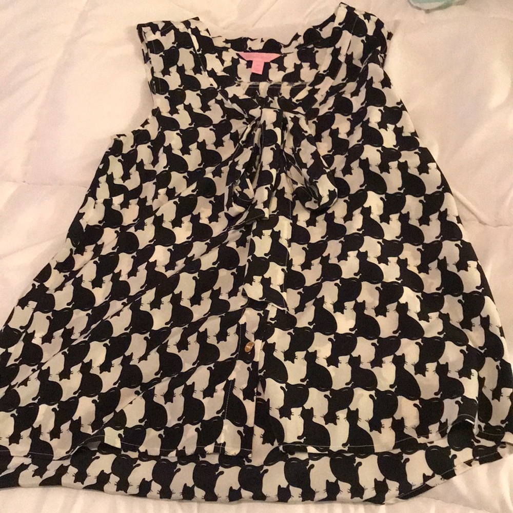 Fancy Fest XS Lilly Pulitzer top